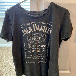 Lucky Brand Jack Daniels Whiskey Graphic Tshirt